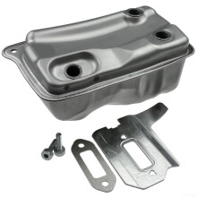 TS410 TS420 Muffler Exhaust Replacement Kit with Gasket for Seamless Engine Fit and Noise Reduction