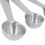 Ensemble de 6 cuillères doseuses en acier inoxydable, argent 10