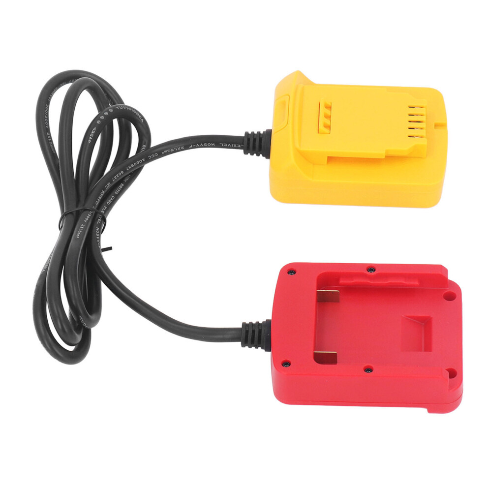 18V To 20V Lithium Battery Adapter With Extension Cord And Belt Clip 4991368737034