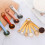 Ensemble de 6 cuillères doseuses en acier inoxydable, argent 15