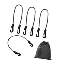 4PCS Horse Blanket Fasteners, Lightweight with Double Clips, Horse Supplies with Adjustable Storage Bag
