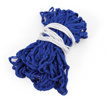 Letto sospeso in corda di nylon per uso esterno, amaca da campeggio portatile per una persona con nylon resistente e design a rete, design portatile