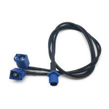 Câble adaptateur d'antenne de véhicule Fakra C mâle à double