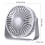 Ventilateur de bureau alimenté par USB, mini ventilateur-Rose 2