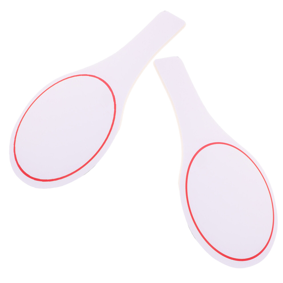 2Szt Czerwona Piankowa PrzenośNa Tablica SuchośCieralna Do Punktacji-image