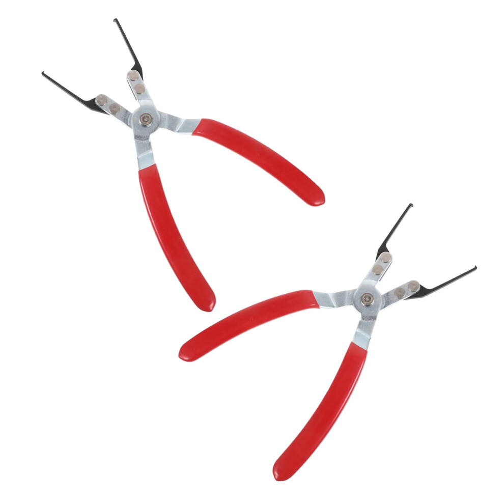 2Pcs Durable Fuse Puller Pliers With Ergonomic Grip For Quick Automotive Fuse Removal And Car Maintenance 9365049011983