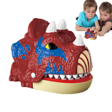 Finger Bite Toy, Teething Game Dinosaur Bite Toy, Teething Game, Joke Toy, Dinosaur Interaction Toy, Squeezing Teeth Improves
