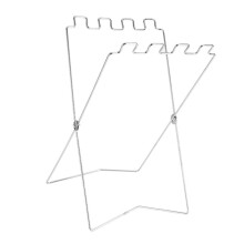 Foldable Stainless Steel Trash Bag Holder for Outdoor Camping & BBQ