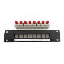 Panneau de brassage à 8 ports pour coupleur optique FC, pour