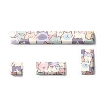 4 toetsen Cherry Profile Keycaps PBT Dye Subbed Keycaps-Kat