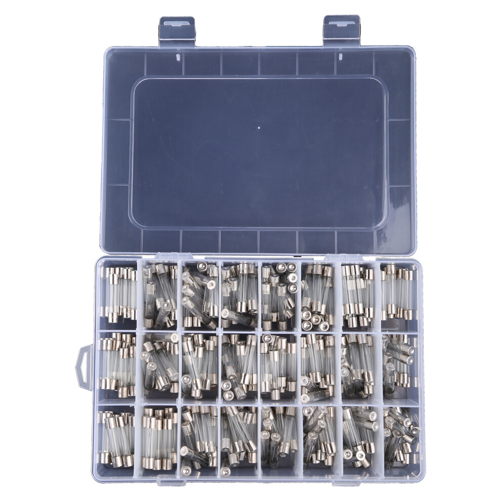 240Pcs/Box 24Values 6X30mm Fast Blow Glass Fuse 250V 0.1A 0.36A 7732000514876