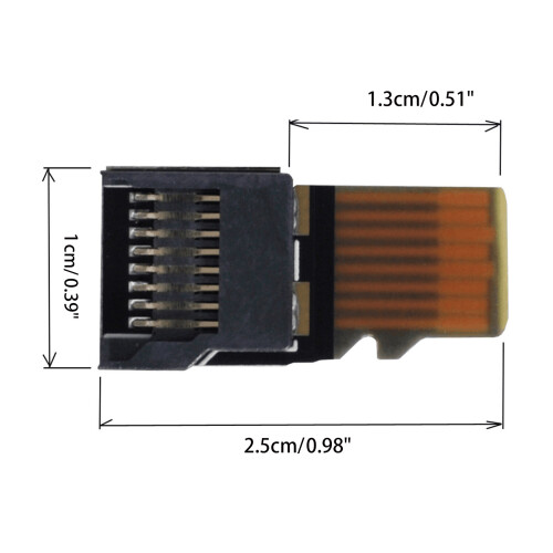 Micro TF SD Memory Card Adapter Extender Test Kit Extension Tool 2