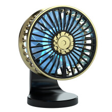 Ventilateur de voiture USB pour ventilateurs de Circulation-or