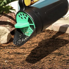 Handheld Seed and Salt Spreader for Garden Lawn with Precise Spreading and Ergonomic Grip