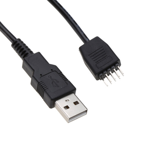 Adaptateur de connecteur de câble séparateur d'extension USB 2