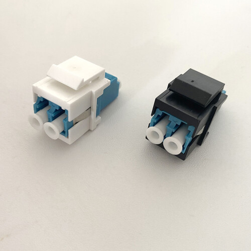 Duplex-LC-Faser-Koppler-Adapter.-W 1