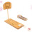 2 Sets Desktop Bowling Toy Interactive Toy Decompression Toy Decorative Toy 5