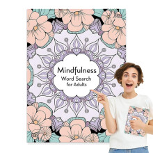 Adult Word Search Books for Stress Relief - 400+ Puzzles for Relaxation and Positivity | Fun Word Search Game for Seniors
