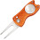 Training Divot Tool  Tool Putting Green Fork Marker Tool Including orange 2