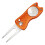 Training Divot Tool  Tool Putting Green Fork Marker Tool Including orange 1