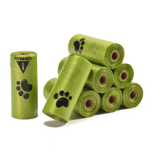 Sacos para fezes de cachorro à prova de vazamentos, material durável, extra grossos, com tecnologia biodegradável EPI, multiuso e fáceis de abrir