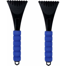 Removedor Rápido de Gelo, Escova de Neve Cool-Force e Raspador de Gelo com Cabo de Espuma Antiderrapante para uma Pegada Segura, Design Giratório