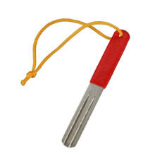 'Diamond File DoubleSided Grinding Tool for Fishing Hooks with Hanging Strap Effective Fish Hook Sharpener for Precise Fishing'