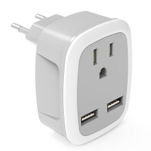 Compagno di viaggio poetico, design compatto e portatile per le tue avventure globali, ampia gamma di voltaggio, ricarica USB intelligente, porta di