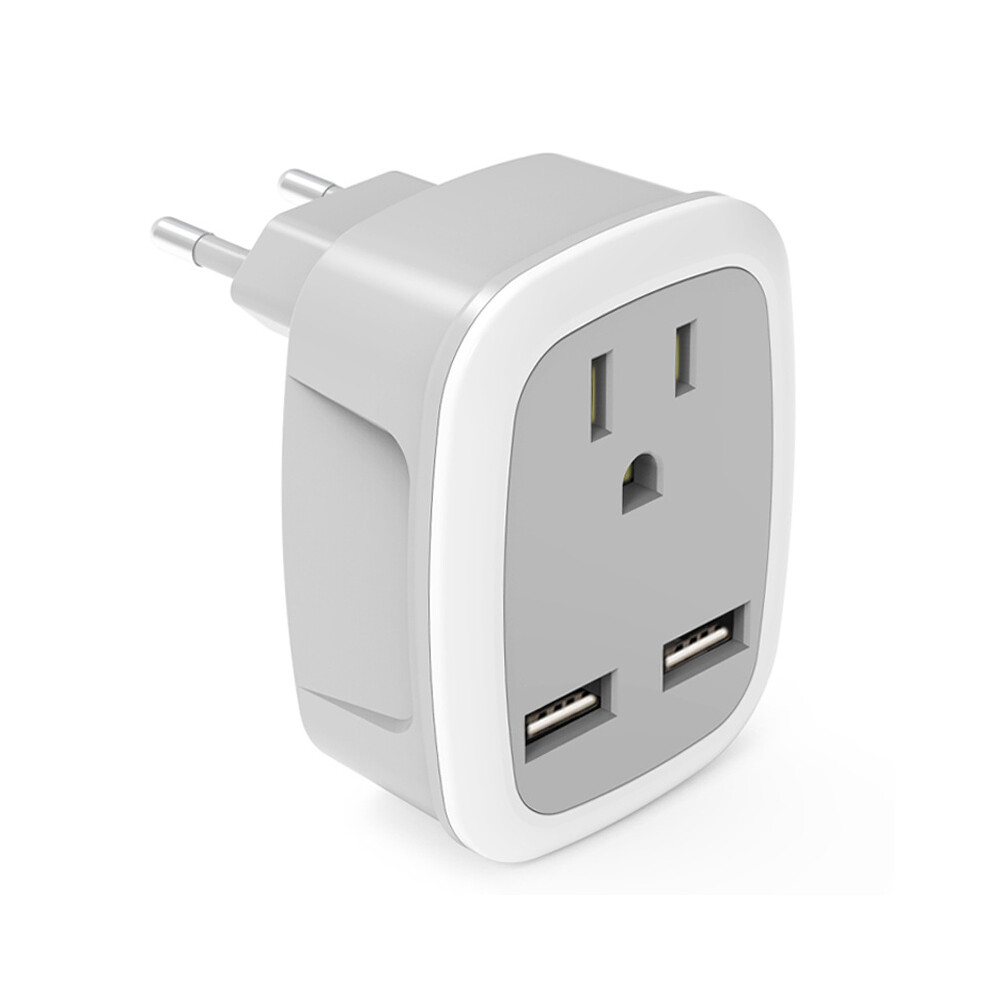 Multi-Device Charging Universal Power Adapter, Portable Design With Quick Charge, Smooth Easy Pull, Certified Safety, Wide Voltage Compatibility For E 9468298168054