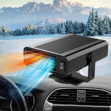 Riscaldatore per auto da bocchetta di ventilazione, portatile e facile da installare. Antiappannante 2 in 1 per sbrinare il parabrezza in inverno e