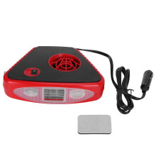 Riscaldatore portatile per auto efficiente, sbrinatore per finestrini a 12V, riscaldamento rapido per una guida sicura, doppio utilizzo caldo/freddo