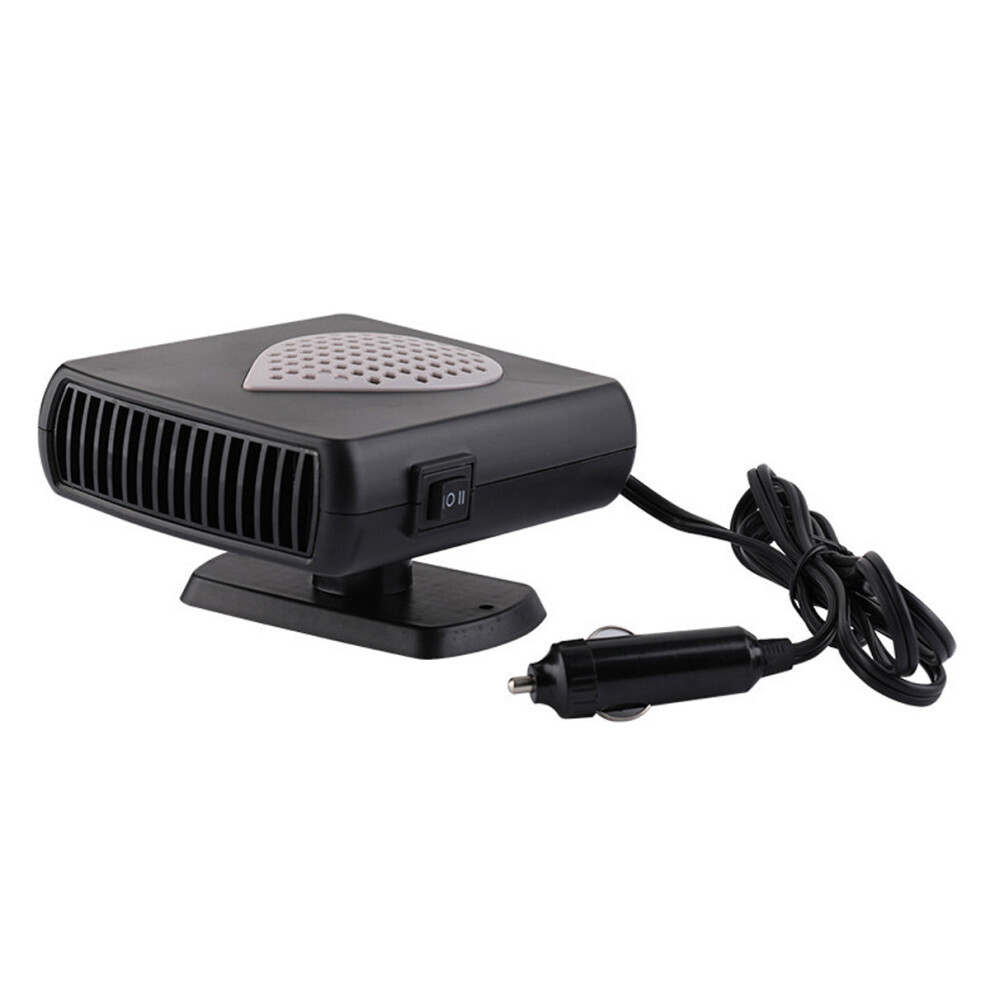 Portable Car Heater With Windshield Defroster Functionality, Defrost Defogger 2 In 1 Car Heater For 12V 24V Vehicles, Compact Design With Thermal Shut 9468298169716