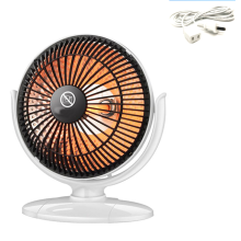 Ventilatore da tavolo silenzioso con testa inclinabile regolabile, ventilatore per la circolazione dell'aria con tecnologia Vortex, comandi manuali a