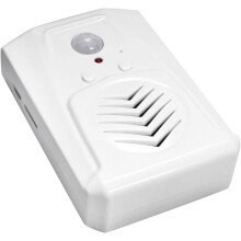 Alarm z czujnikiem ruchu i podczerwienią do regulacji głośności, odtwarzacz audio z rozszerzeniem pamięci, zasięg wykrywania, pliki muzyczne z