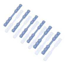 Forlengerkrok for masker mot stramming, mykt og elastisk silikon ørestropptilbehør, lindring av øresmerter, vaskbar og slitesterk design, tre