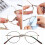 Precision Screwdrivers for Eyeglass Repair, Portable Design with Keychain Attachment, Phillips, Flat, Hex Tips for Multi-purpose Fixes 3