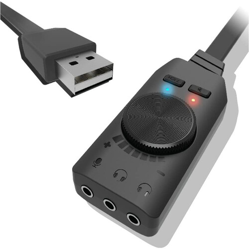 Ήχος Surround Virtual7.1, Plug and Play, Διεθνές Πρότυπο USB, Δεν απαιτούνται προγράμματα