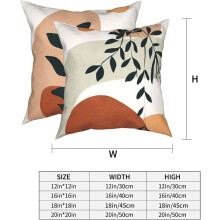 Capas de Almofada Estilo Fazenda 45x45cm, Protetores de Almofada Decorativos Geométricos Abstratos Quadrados para Cama, Sofá, Carro, Cadeira,