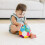 Παιχνίδια Montessori με μαλακή μπάλα για μωρά 1-12 μηνών, πιστοποιημένη από εργαστήριο 4