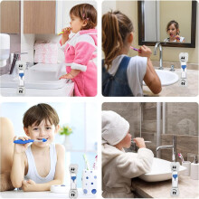 Von Zahnärzten empfohlene Zahnbürsten-Sanduhr: Fördert spielerisch die Zahnhygiene, Spaß und Produktivität verbinden sich im Wettlauf gegen die