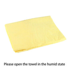 Peau de chamois synthétique pour le séchage, chiffons de nettoyage en microfibre, résistants aux produits chimiques pour une propreté accrue,