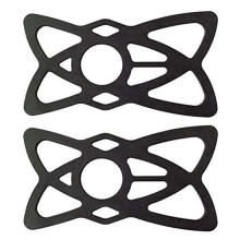 Soporte para teléfono de motocicleta con compatibilidad universal, diseño de absorción de impactos de alta calidad, protección adicional, bandas