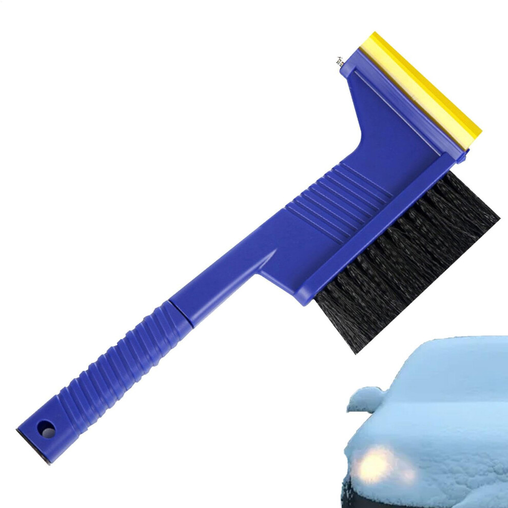 Car Snow Scraper With Ice Shovel, 2 In 1 Snow Brush For Car, Antislip Handle, Durable Bristles 9189345101960
