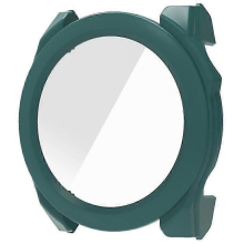 Garmin Fenix 8 43mm AMOLED Hard PC Case with Tempered Glass Screen Protector - Ivory White