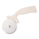 White Stainless Steel Wheel Pizza Cutter Kitchen Tool 1