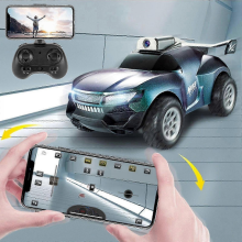 Blue FPV RC Car with HD 1080P Camera, 2.4GHz Remote Control, Adjustable Speed, Colorable Shells for Kids & Adults