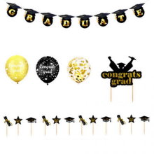 Set 8 Graduation Party Balloon Combination for Banner Ceremony Decor