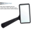 5x Handheld Magnifier, 3.77 X 1.89 Inch Rectangular Magnifying Glass, Scratch 5