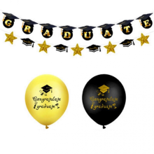 Set 5 Graduation Party Balloon Combination for Banner Ceremony Decor