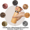 Manual Pepper Mill & Salt Grinder - Wood Adjustable Refillable Cat Design Kitchen Gift 4